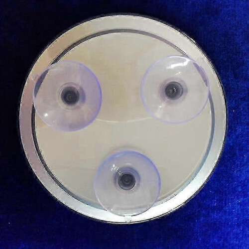 Silver 20x Magnifying Makeup Mirror with 3 Suction Cups, Cosmetic Tool 1