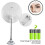 Flexible LED 10x Magnifying Mirror Anti-Glare Makeup Light 5