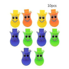 10 stk. plast Duck Quacker Whistles festgaveposefyller barneleker