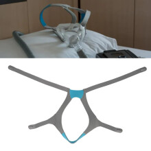 Myk nylonmaskestropp kompatibel med ResMed AirFit F10 F20 pusteapparat