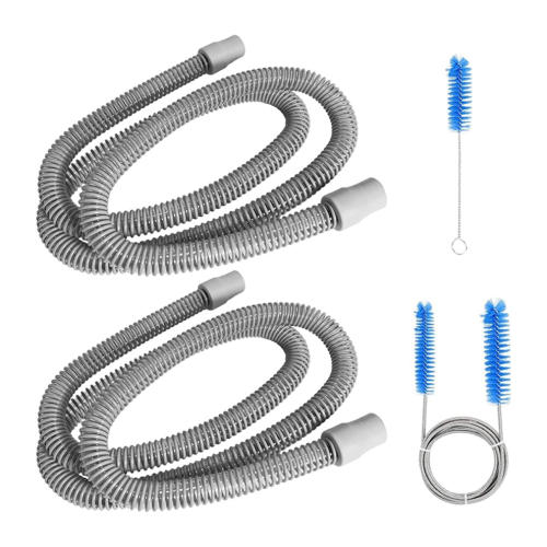 2-pack universal hose replacement parts Compatible With CPAP devices, 1.8 m long hoses