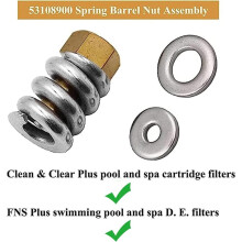 53108900 Spring Nut Assembly Replacement for P Pool/Spa Cartridge and FNS Swimming Pool