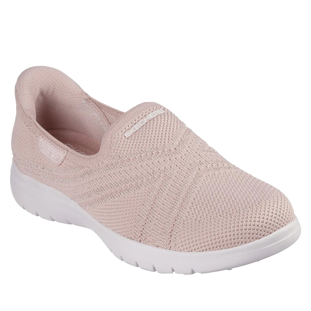 Skechers (3 Uk, Blush) Womens/Ladies On The Go Flex Excellency Slip-In Shoes