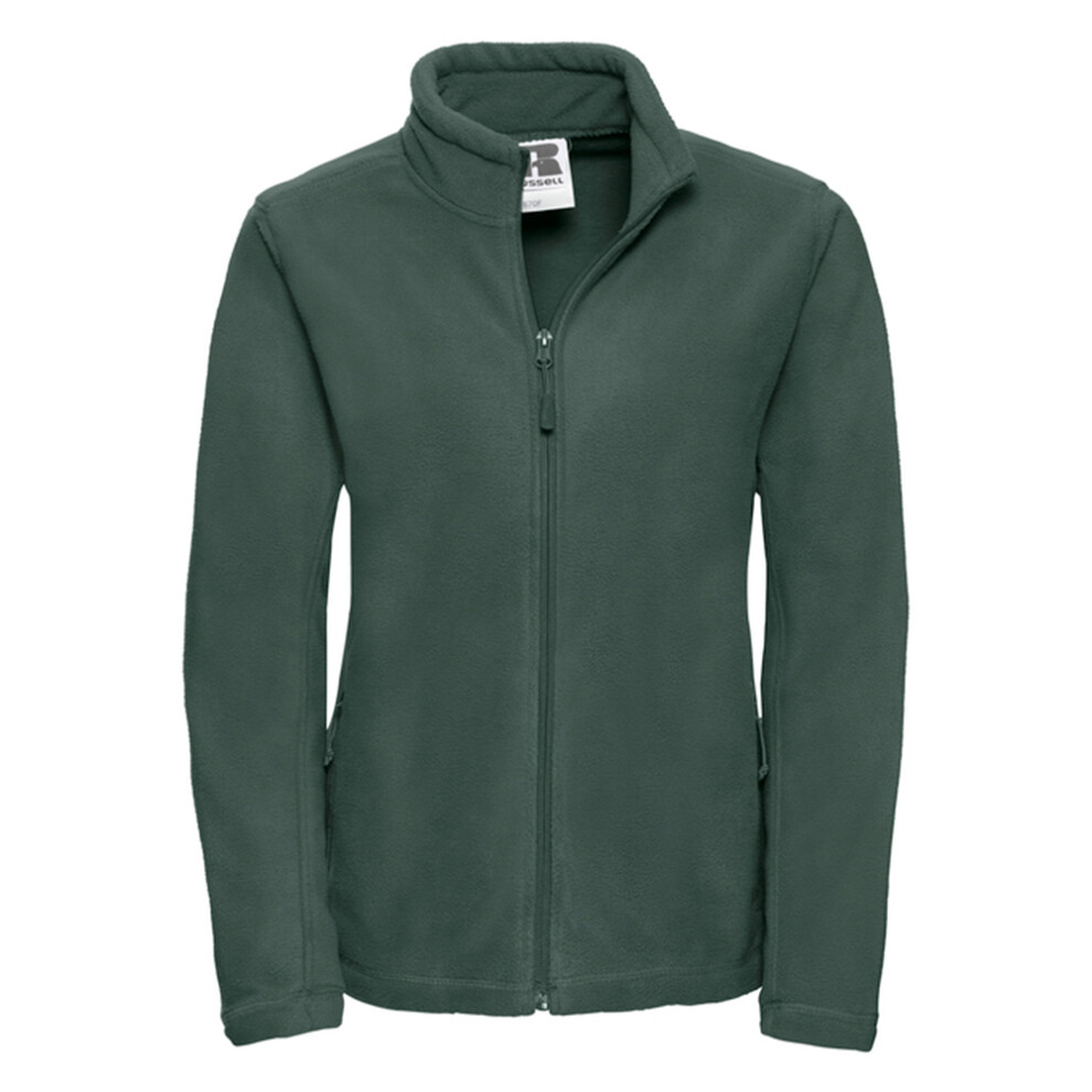 Russell (M, Bottle Green) Womens/Ladies Full Zip Outdoor Fleece Jacket