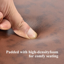 FILISITE Piano Bench with Waterproof Padded Cushion, Makeup Stools for
