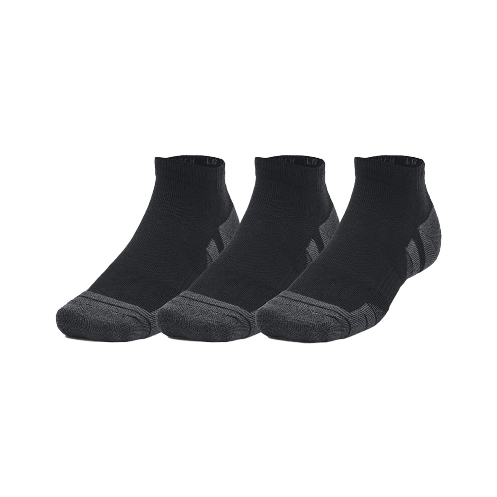 Under Armour (Xl, Black) Unisex Adult Performance Tech Socks (Pack Of 3)