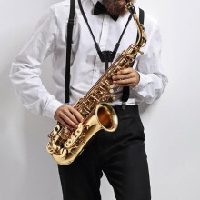 Alnicov Saxophone Shoulder Harness Comfortable Sax Neck Strap Hook