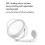 Wall Mounted 5X Magnifying Makeup Mirror, 7 Inch Double Sided Vanity Lighted Mirror 3