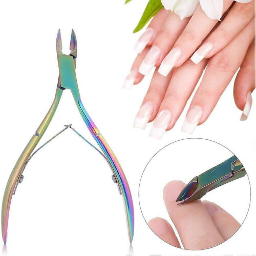 Cuticle Nipper Set – Stainless Steel Pusher, Cutter, Scissors & Scraper for Hands 1