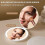 White Portable Foldable LED Makeup Mirror, 3 Color Lights, Rechargeable Travel Vanity 2