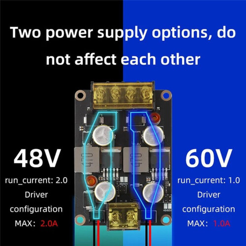 Fly3D VoltUp Power Boost Module voor 48/60V Hogesnelheids 3D-Printeraccessoires DIY 3D-Printervermogenupgrade 1