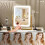 Smart Touch Makeup Mirror with Large LED Lights, Tabletop Vanity for Bedroom 3