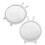 Freestanding Tabletop Vanity Mirror for Women, 2Pcs Desktop Makeup Mirror 3