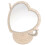 Beige Rotatable Detachable Vanity Stand 25x20x12.4cm 4