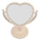 Beige Rotatable Detachable Vanity Stand 25x20x12.4cm 5