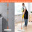 wlich Microfiber Mop for Cleaning Floors 55 Inch Extendable Flat Mop w 6