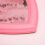 Heart Shaped Makeup Mirror Tabletop Cosmetic Vanity Wall Mirror 3
