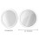 20x Magnifying Travel Makeup Mirror, Round Drip Design, Cosmetic Tool 3
