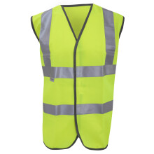 (2XL, Hi-Vis Yellow) Result Hi-Vis Vest Jacket / Mens Workwear