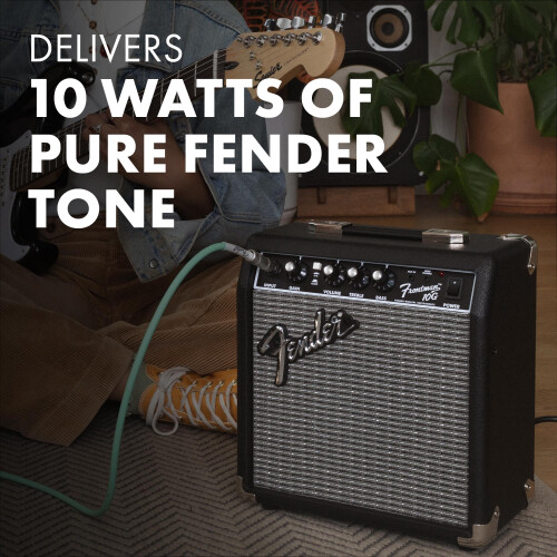 Fender Fender Frontman 10G, Combo Guitar Amp, 10W, Small Practice Amp, Suitab 2