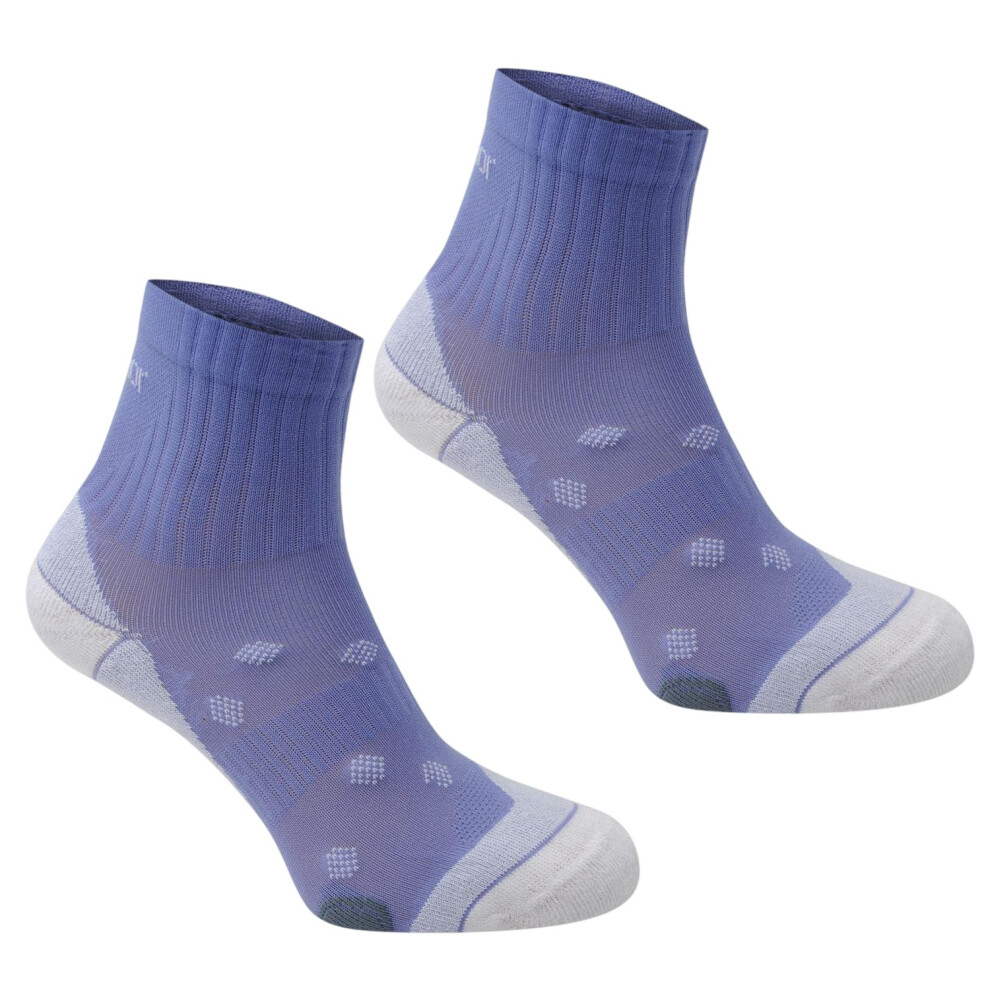 Karrimor (4 Uk-8 Uk, Lilac) Womens/Ladies Running Socks (Pack Of 2)