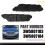 Front Bumper Bracket Cover 3W5807183 3W5807184 for   6.0L 2005-2013 6