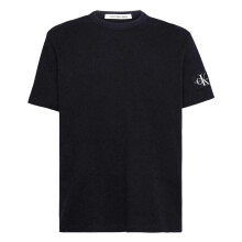 (XL, Black) Calvin Klein Mens Waffle Boxy T-Shirt