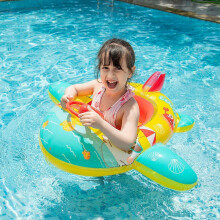 (Yellow) Fitable Swim Necessary Game Set Swimming Ring Toys Summer Pool Party Water Sport for Pool Party/Game/Floating  Yellow