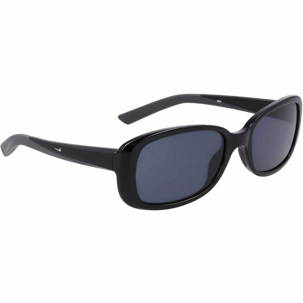 Nike (One Size, Black/Dark Grey) Unisex Adult Epic Breeze Oval Sunglasses Black,Grey