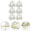 6pcs Carriage Design Gift Boxes Wedding Candy Boxes Souvenirs Treat Boxes 2