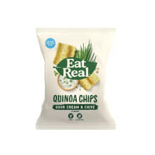 Eat Real Crisps Vegan Healthy Snacks Variety Box Pack of 21 Mix of Qu