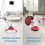 Spin Mop Head Scrubber Handle Base Replacement Set for Vileda Turbo System 6