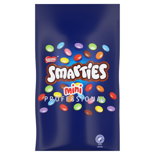 Nestle Smarties Chocolate Mini Mix-In - Chocolate Pieces for Baking - 500g Pack 1