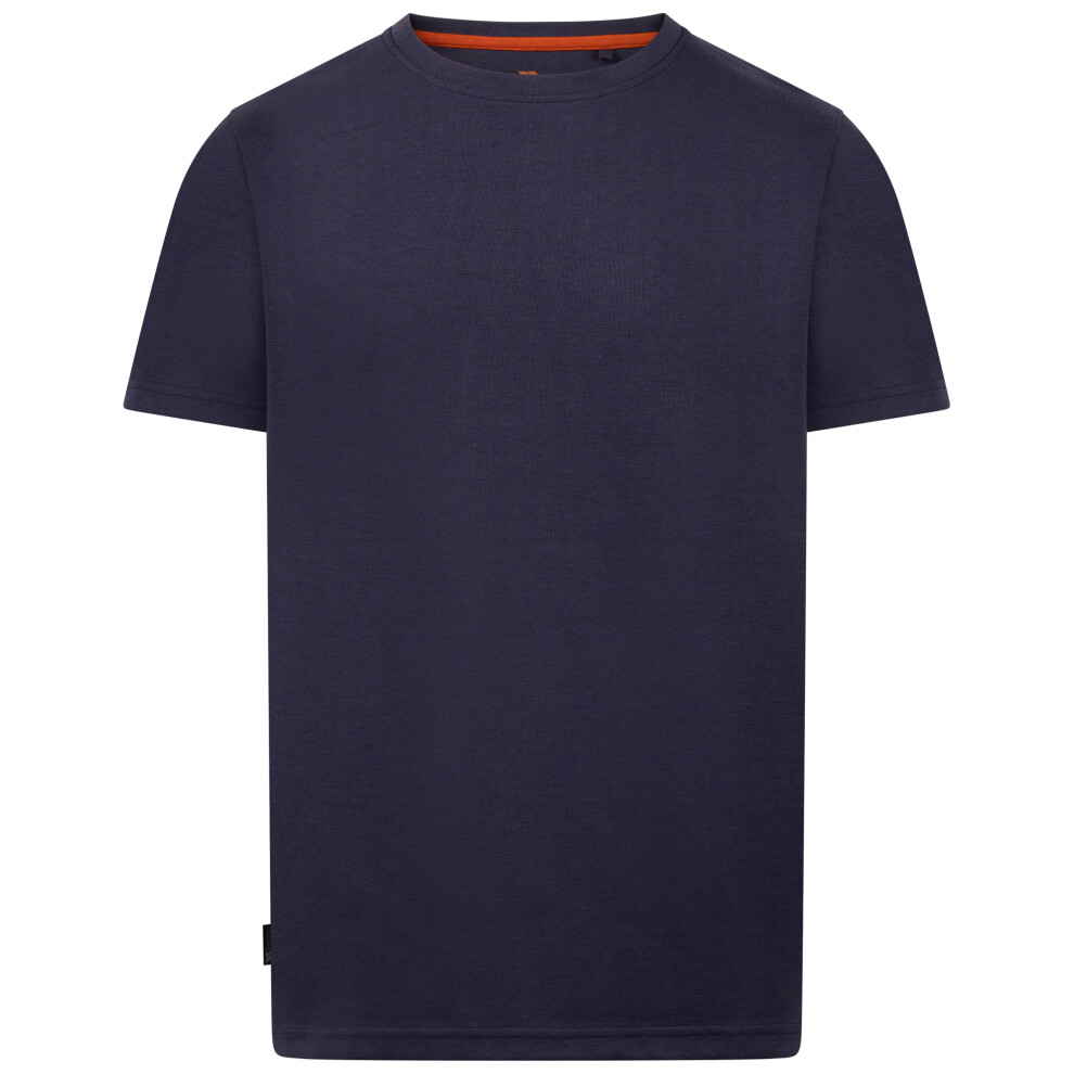 Trespass (L, Navy) Mens Casual T-Shirt - Vanco Blue