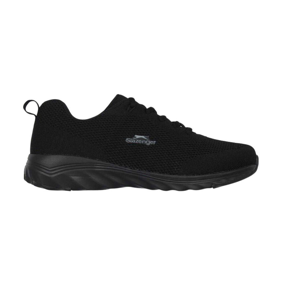 Slazenger (8.5 Uk, ) Mens Jenson Trainers Black