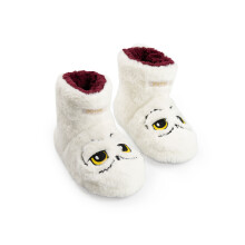(2 UK Child) Harry Potter Slipper Boots (Girls White)