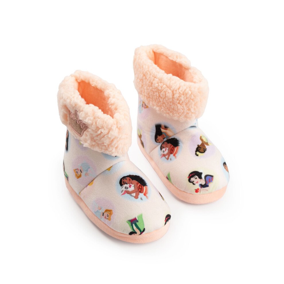 Disney (9 Uk Child) Princess Slipper Boots (Girls Pink)
