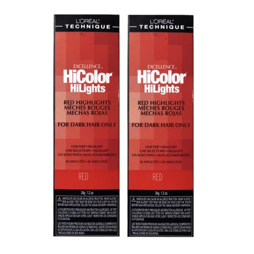 (Red x2) L'Oréal Excellence HiColor Red