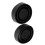 95mm Black LED Headlight Dust Cap 2-Pack 6