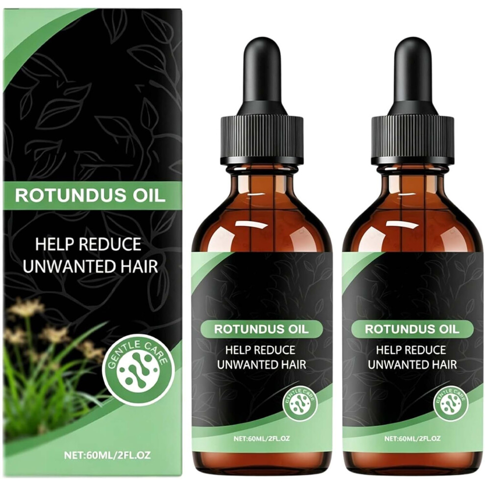 Gogerstar 2Pcs Cyperus Rotundus Oil For Hair Removal,Reduces Unwanted Body Hair Moisturizes Soothes Skin Shrinks Pores For All Skin Types