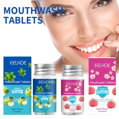 Mouthwash Tablets Contain Propolis, Mint Extract And Licorice