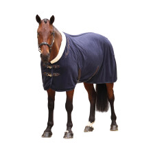 (6' 9", Navy) Shires Deluxe Standard-Neck Horse Cooler Rug