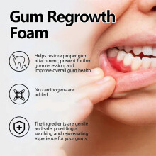 Oralhoe Gum Foam Mousse Cleaning Teeth Tartar Care Gum Cleaning Teeth Moth-Proof Fresh Breath Mousse