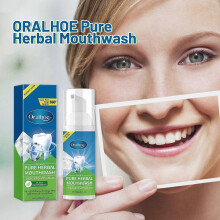 Herbal Oral Mousse Contains Glycerin, Hyaluronic Acid, And Ascorbic Acid