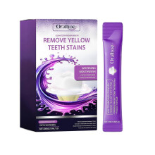 Oralhoe Purple Teeth Whitening Mouthwash for Teeth Cleaning Yellow Teeth Stains Whitening Fresh Breath And Oral Care