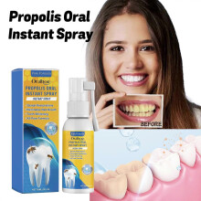 Oralhoe Propolis Oral Care Spray Cleans Stains And Tartar Eliminates Odors Freshens Breath And Whitens Teeth