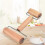 Dough roller for baking with wooden double heads and pastry tools 5