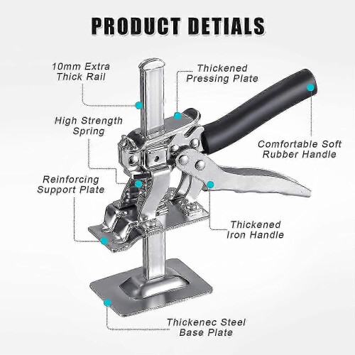 Heavy duty lift arm tools for cabinets, 2 pack with 330lbs capacity 2
