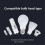 Support de test d'ampoule pour douilles E27, B22 et E14, conception multi-interface 2