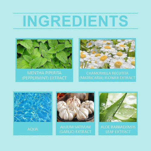 Fresh Breath Mouthwash with Aloe Vera